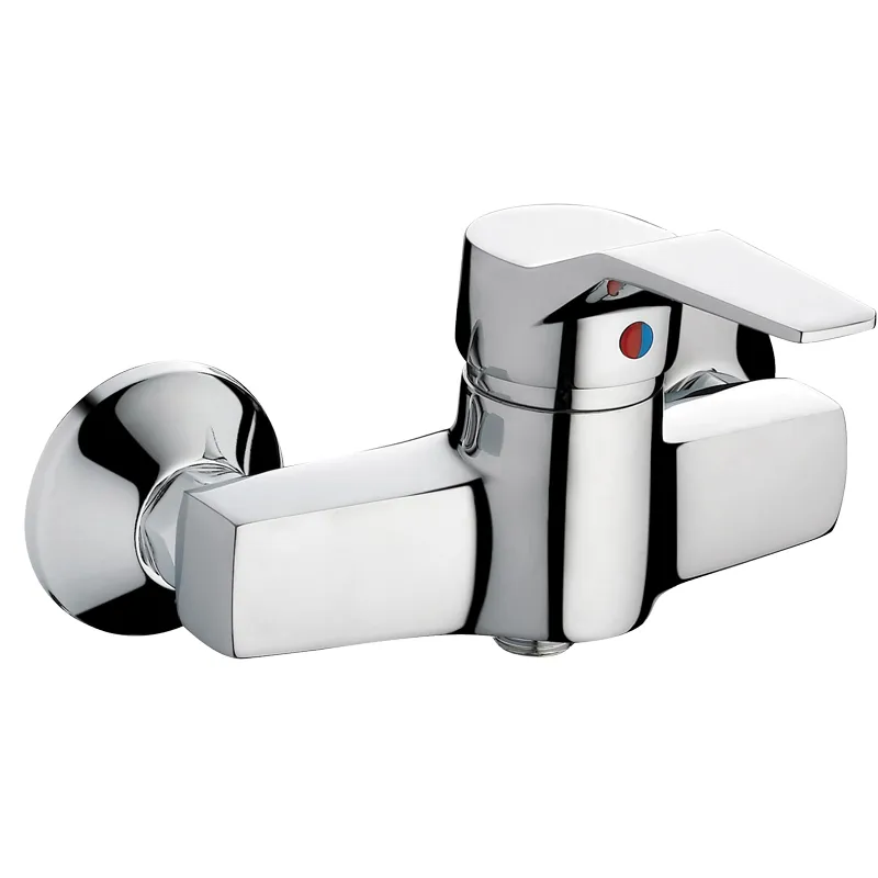 Змішувач для душа Haiba Zeon 003 (HB0407) хромований, латунний корпус, 150 см шланг, 5 режимів лійки, картридж 40 мм, робочий тис