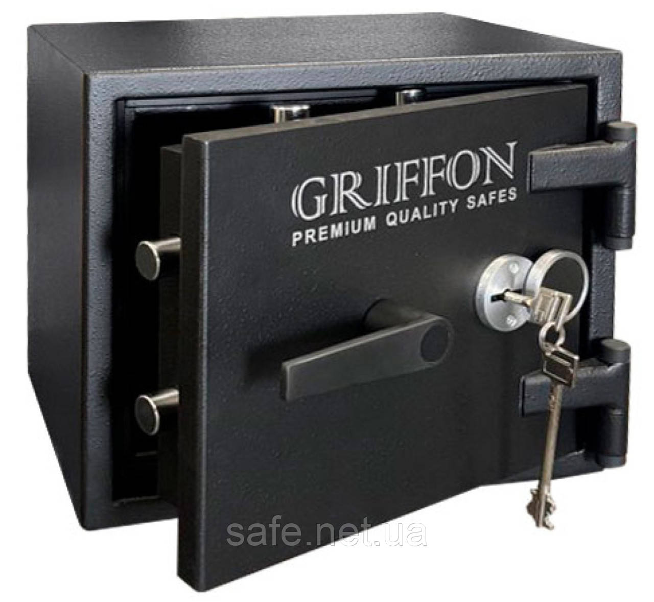 Сейф вогневзломостійкий GRIFFON CL III.32.K BLACK ВxШxГ:320x365x300), 3 клас + LFS 30P, сейф від злому і вогню