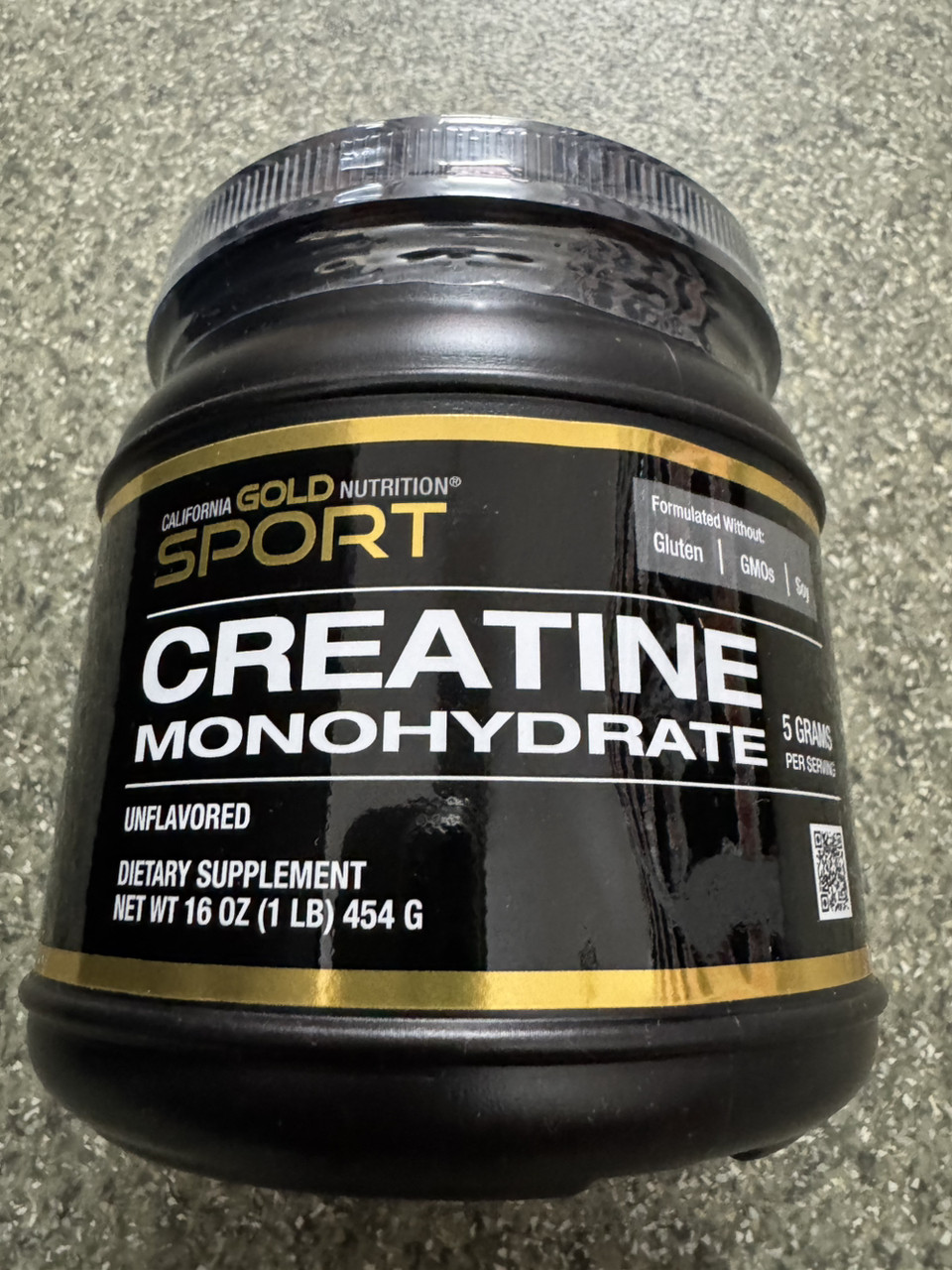 Креатин моногідрат, California Nutrition Creatine 454 gram 90 порцій
