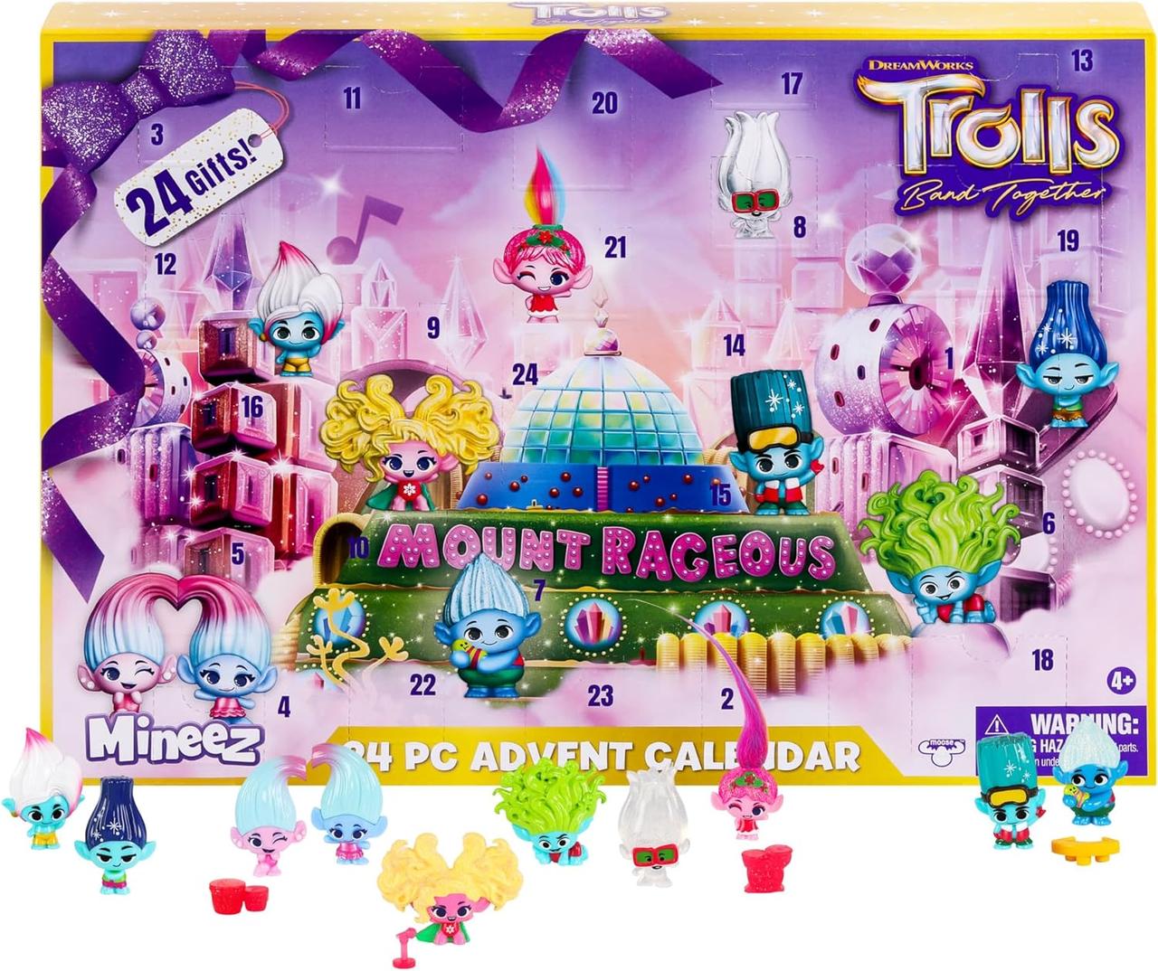 Адвент-календар Троллі Мініза DreamWorks Trolls Band Together Mineez 24307