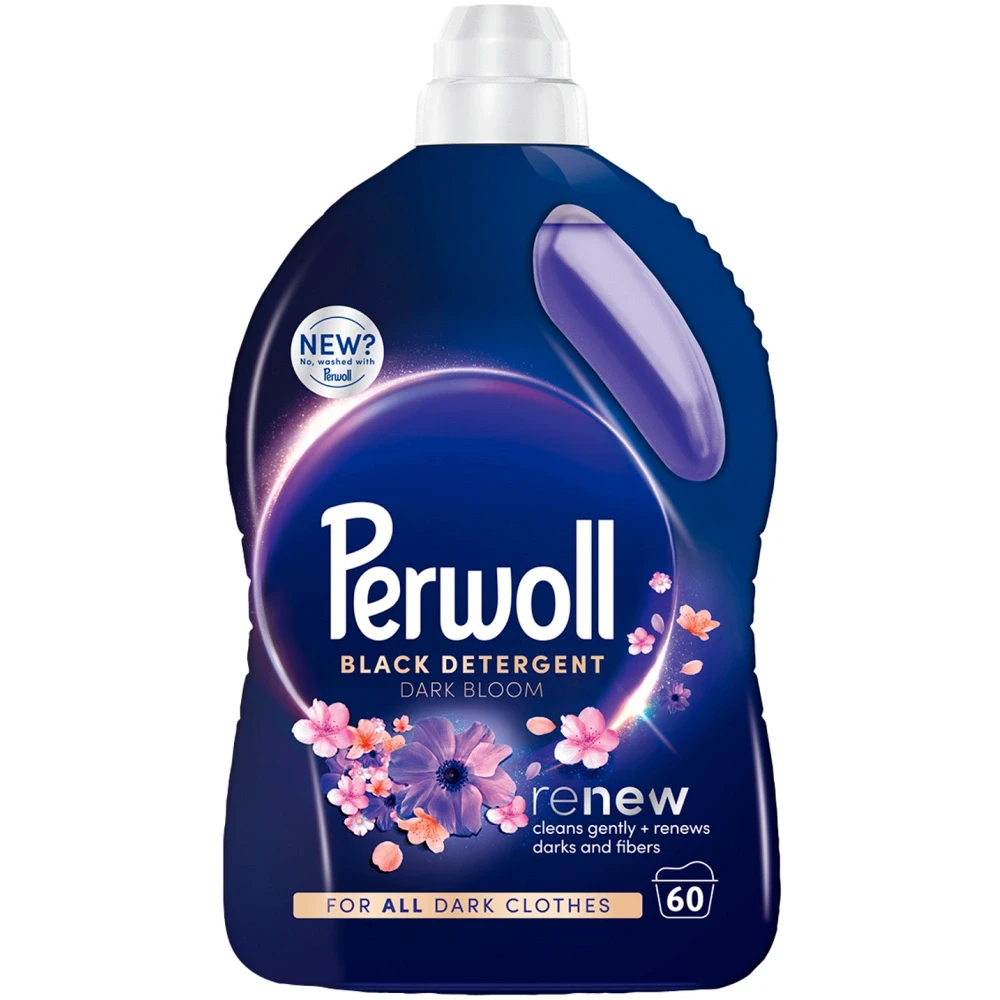 Гель для прання Perwoll Renew Dark Bloom 60 прань, 3000 мл