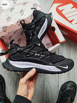 Зимові Чоловічі Кросівки Nike ACG Terra Antarktik Gore-Tex Low / Найк АСГ Тера Антарктик Низькі Чорні з Білим, фото 3