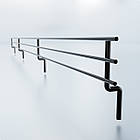 Бортик-10 для металевої полиці, чорний. Бортик для стелажу, торгове обладнання., фото 2