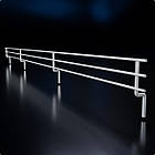 Бортик-12 для металевої полиці, білий. Бортик для стелажу, торгове обладнання., фото 5