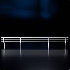 Бортик-6 для металевої полиці, білий. Бортик для стелажу, торгове обладнання., фото 6