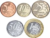 Бразилія 5 монет 2010