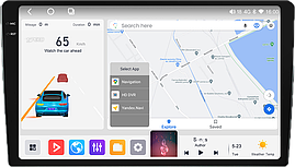 Штатна магнітола Mekede MS 2k Saab 9-3 (2007-2014) CarPlay QleD
