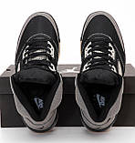 Чоловічі кросівки Nike Air Jordan 5 Retro Grey Black Beige Anthracite DB0731-001, чорно-сірі кросівки найк аір джордан V ретро 23, фото 7