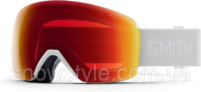 Горнолыжная маска Smith Skyline White Vapor Фотохромная Линза S1-S2 ...