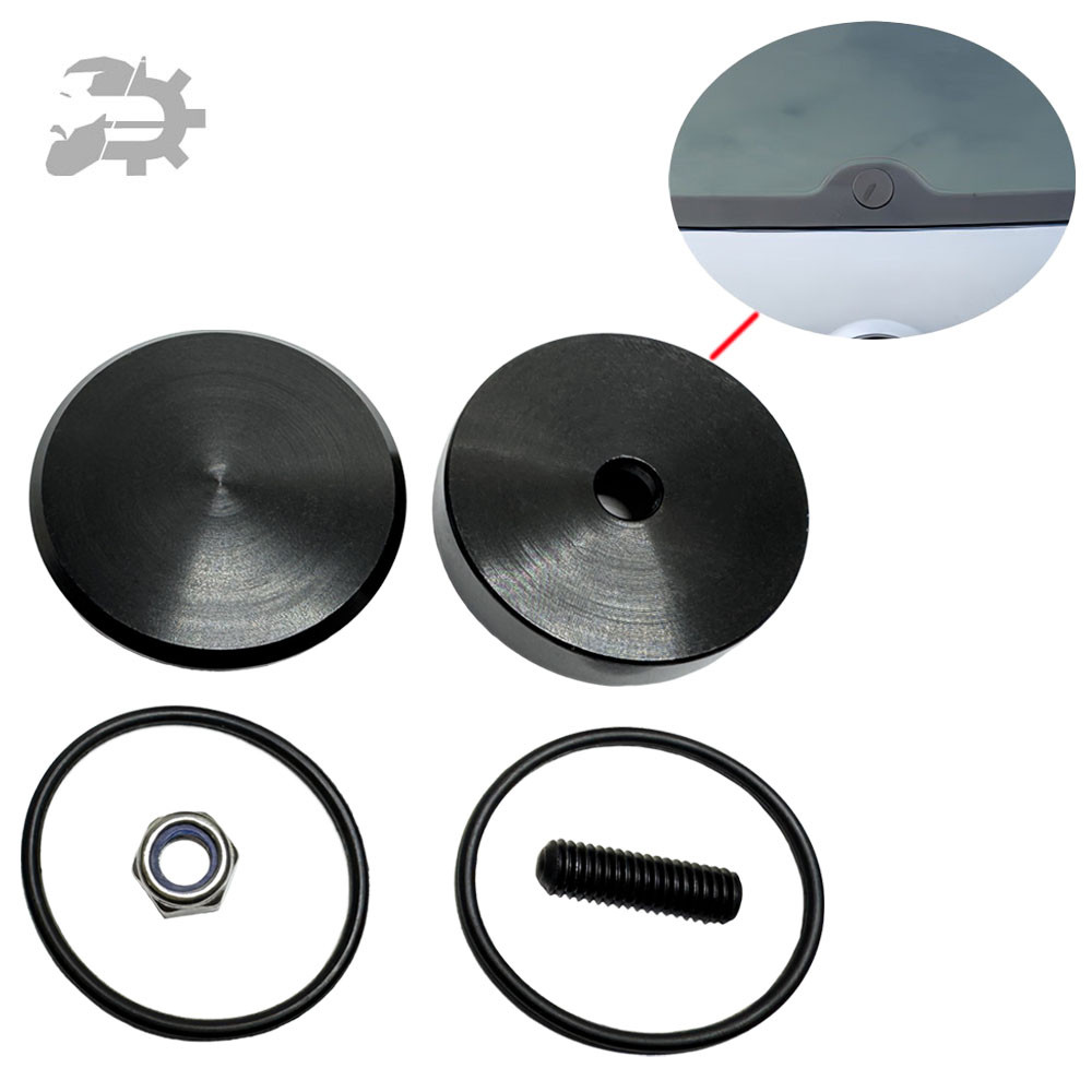 Заглушка резинова замість моторчика склоочисника Сігнум Опель чорна, фото 1