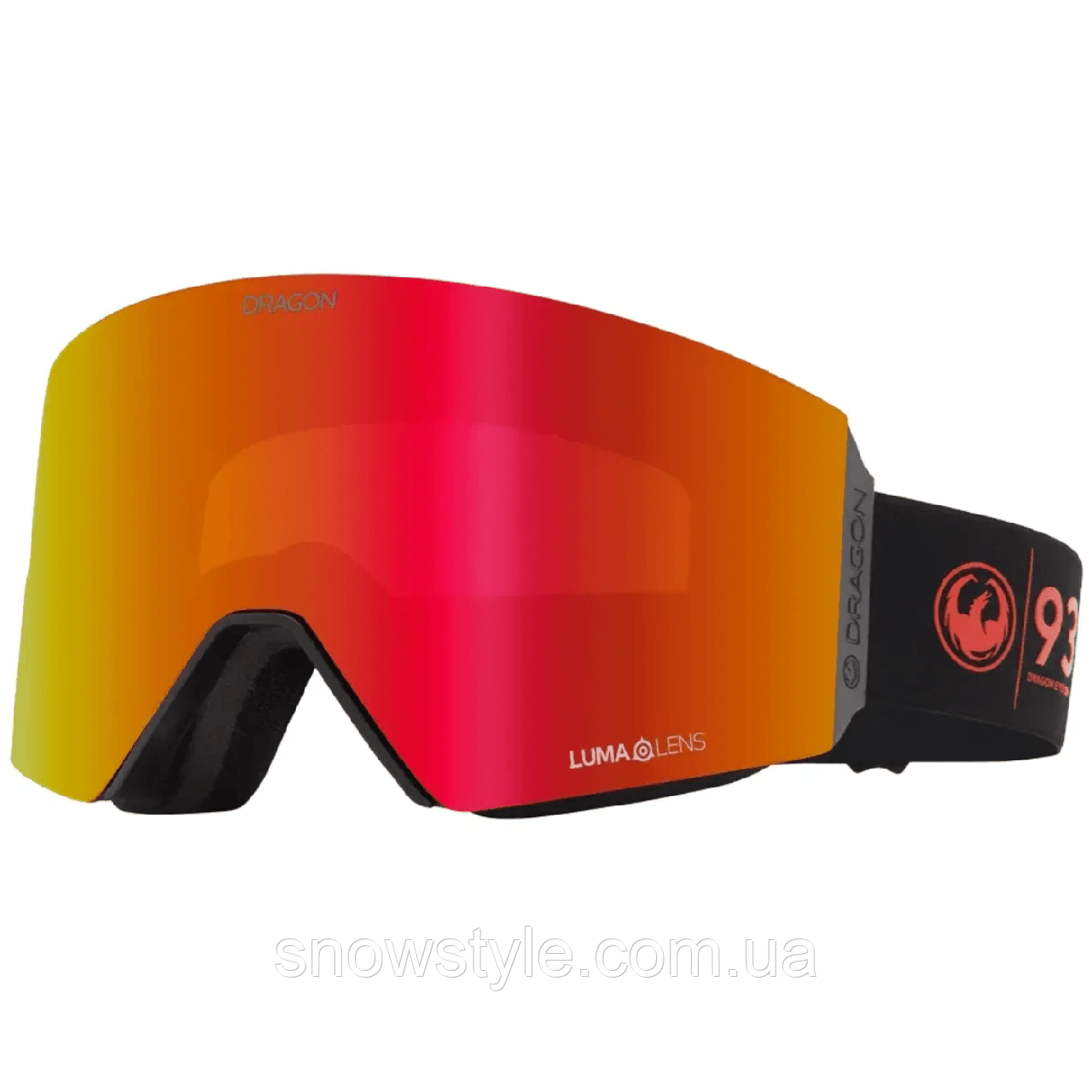 Гірськолижна маска Dragon RVX MAG OTG 30Years 2 лінзи Lumalens Red Ionized / Lumalens Amber, фото 1