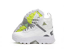 Зимові Чоловічі Кросівки Nike ACG Air Zoom Gaiadome Gore-Tex White / Найк АСГ Аїр Зум Гаядом Гор Текс Білі, фото 3