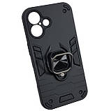 Протиударний чохол Antishock для iPhone 16- чорний, фото 2