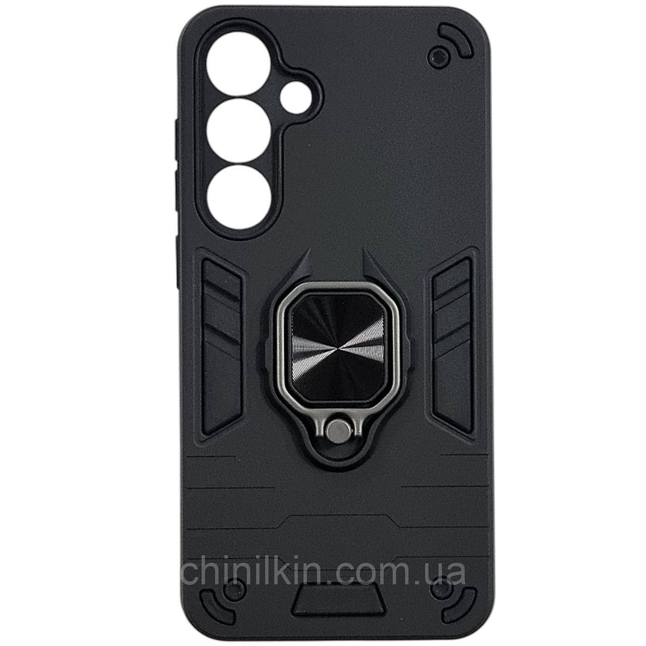 Протиударний чохол Antishock для Samsung S25- чорний, фото 1