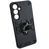 Протиударний чохол Antishock для Samsung S25- чорний, фото 2