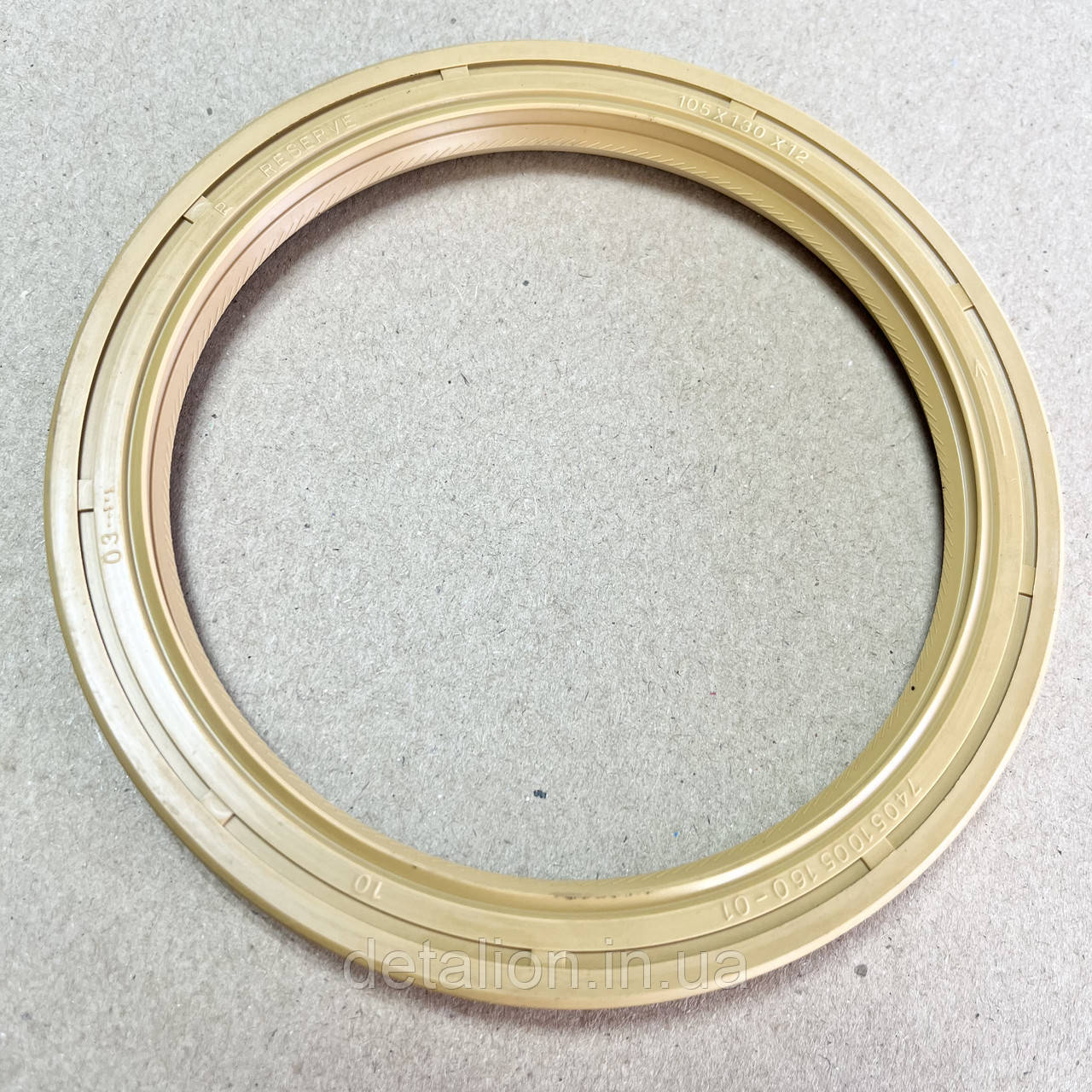 Сальник вала колінчастого КАМАЗ задній (160) ПРЕМІУМ (740.1005160-01) 7405.1005160, фото 1