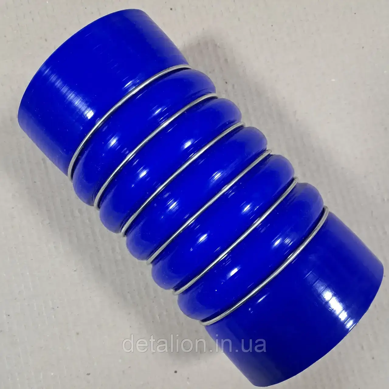 Патрубок інтеркулера КАМАЗ ЄВРО силікон (діаметр 100 мм довжина 210 мм) 53205-1170248, фото 1