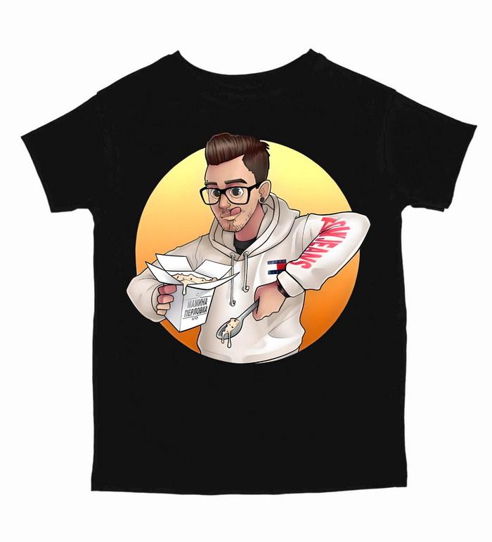 Футболка «Едісон Перець. Мамина Перловка», для дітей та підлітків