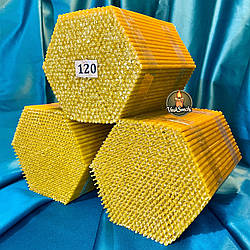 Набір із 3 упаковок маленьких тонких воскових свічок (600 шт. в уп.) для дому та молитви з медовим ароматом