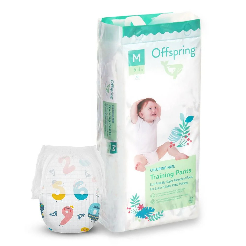 Підгузки-трусики Offspring Fun Figures, розмір 3 (M), 6-11 кг, 42 шт.