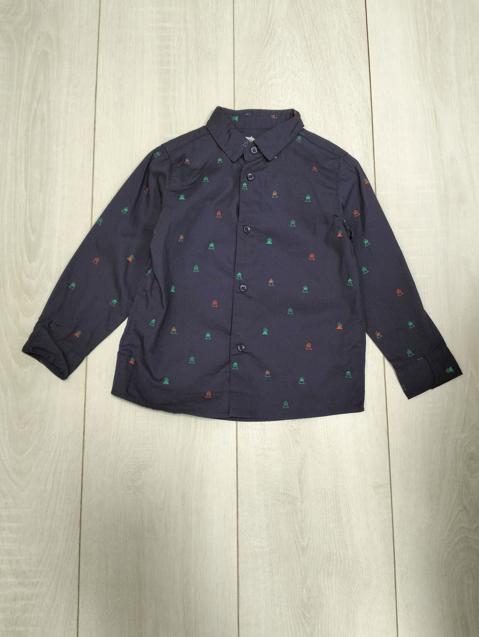 Сорочка дитяча синя Reserved 98см, фото 1