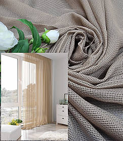 Тюль сітка "Саллі" Лате (готова тюль 300х270см)