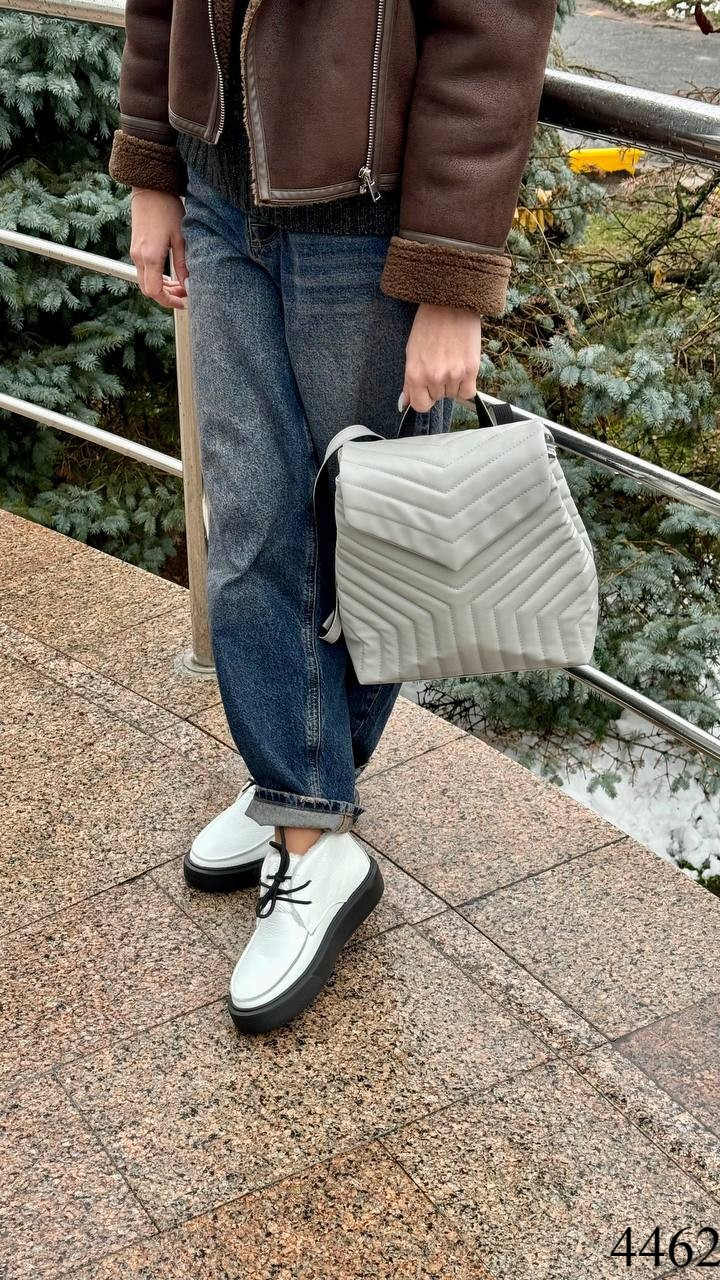 Рюкзак сірий, фото 1