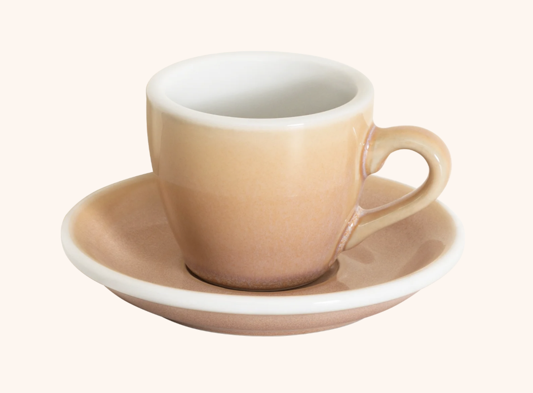 LOVERAMICS EGG Potter еспресо чашка і блюдце (роуз) 80 мл