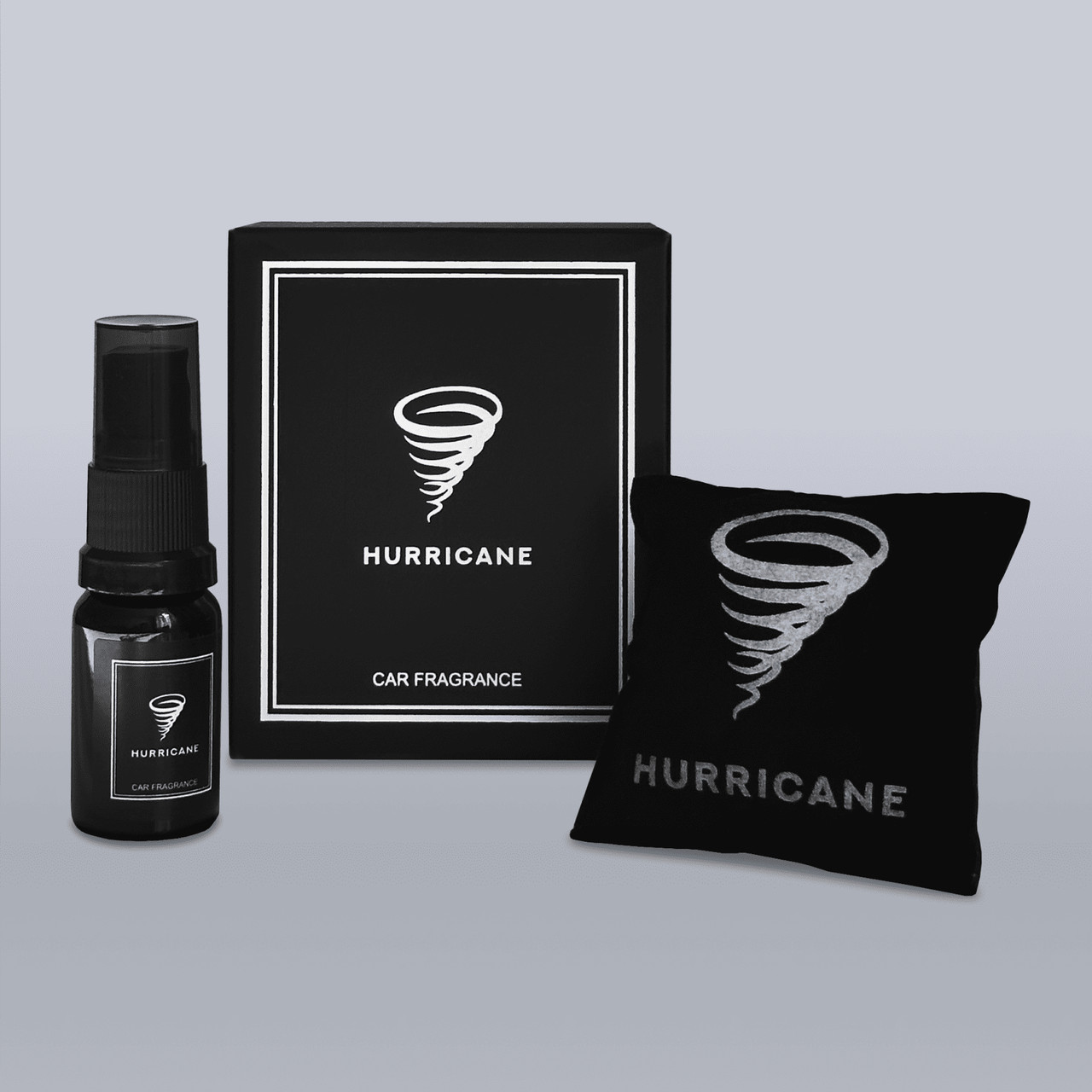 Аромасаше для автомобіля Hurricane Black Standard