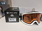 Гірськолижна маска Dragon Alliance DX3 L OTG Script Lite лінза Lumalens Amber, фото 5