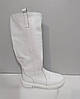 STTOPA демі зима. Висота 48 см. Розміри 40-45. Чоботи великих розмірів шкіряні. 334-4045 Білі, фото 2