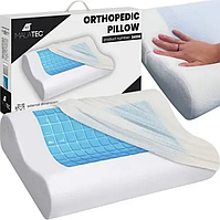 Подушка ортопедична 54 х 34 х 10 см Malatec 24238 з охолоджуючим гелем