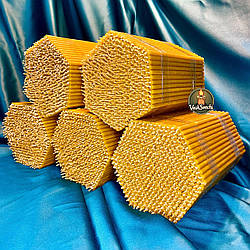 Набір із 5 упаковок невеликих воскових свічок (400 шт. в уп.) для дому та молитви з медовим ароматом