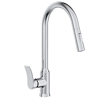 Змішувач для кухні Haiba Bolero 014 з висувною лійкою (HB9591)