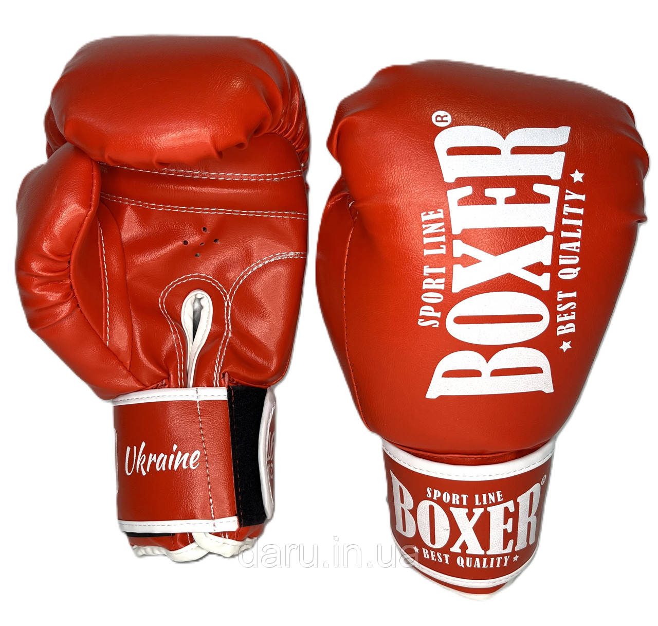 Боксерські рукавички New 14 oz ШКІРА Boxer 3 кольори Boxer Sport Line