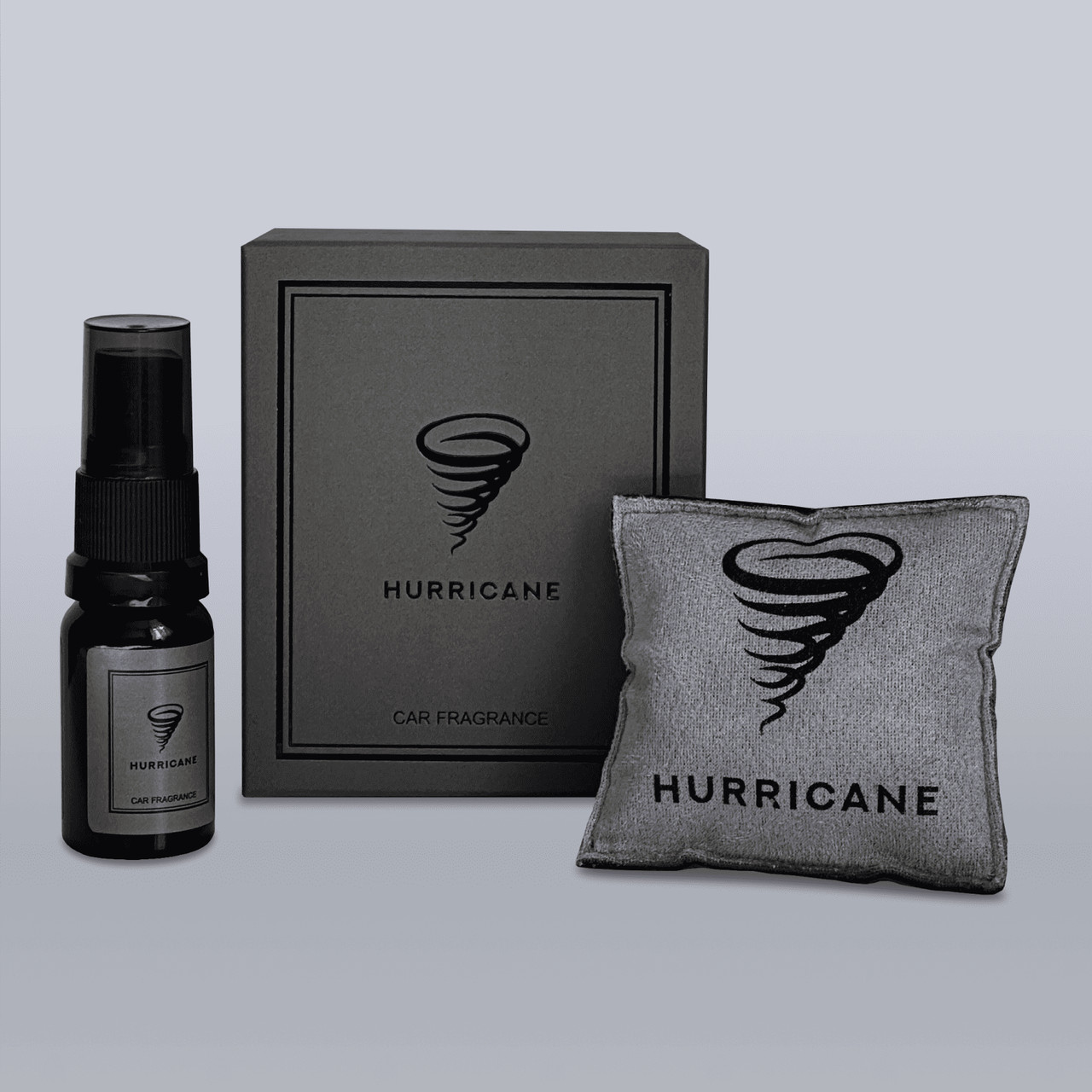 Аромасаше для автомобіля Hurricane Gray Standard, фото 1