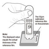 Товщиномір ЛКП, Тестор фарби EM2275 Allosun, фото 7
