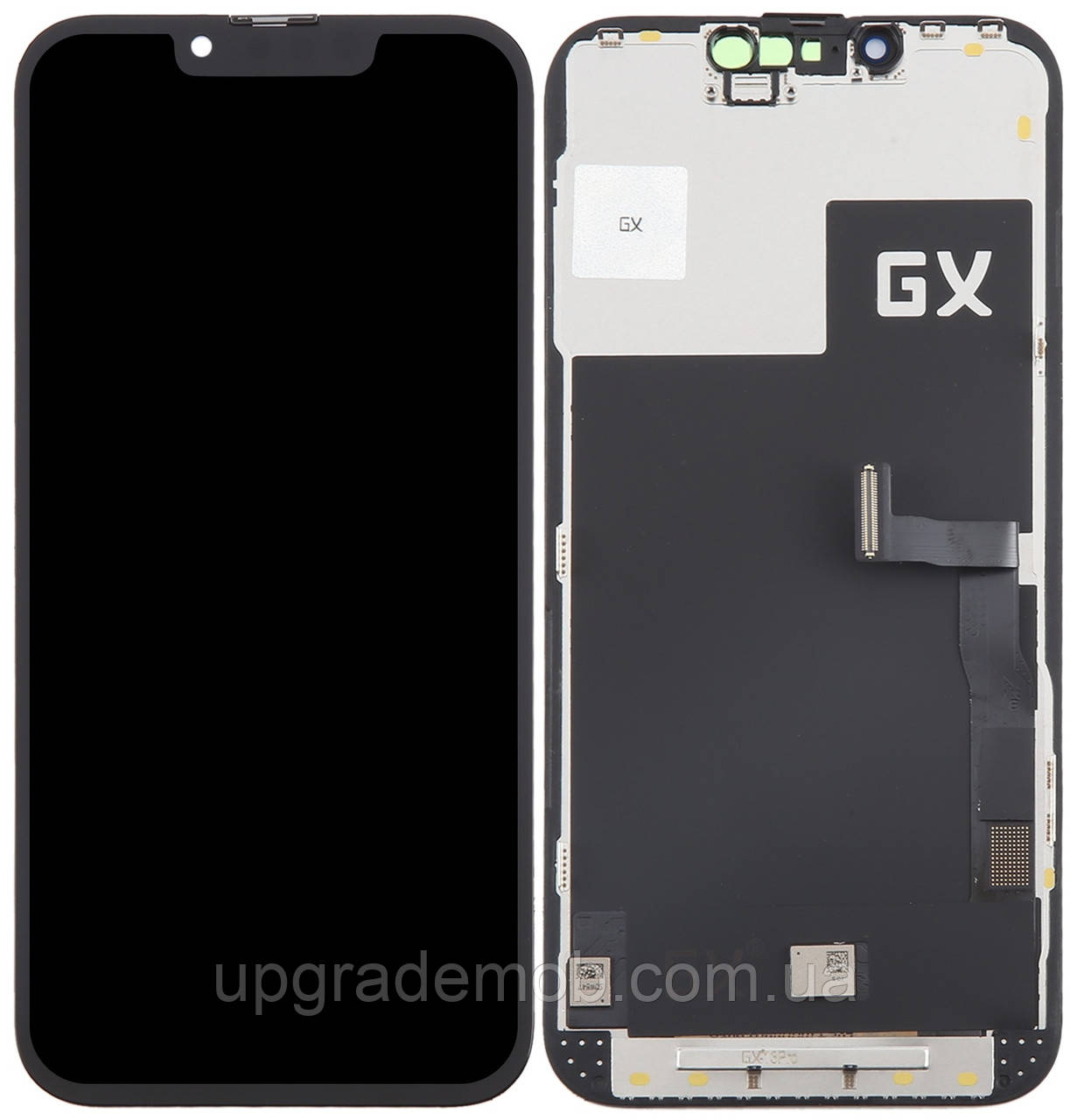 Дисплей модуль тачскрин iPhone 13 Pro чорний OLED OEM чудовий Hard GX, фото 1