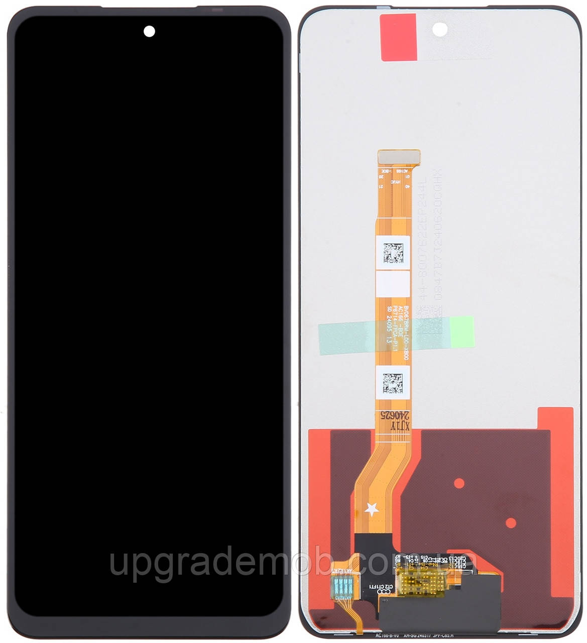 Дисплей-модуль тачскрин Realme C65 чорний, фото 1