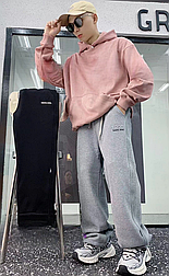 Теплі спортивні штани для хлопчика в чорному веті