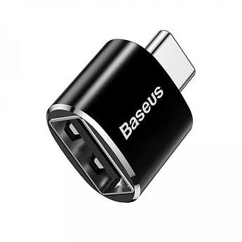 Адаптер Baseus Type-C to USB перехідник CATOTG-01 Black