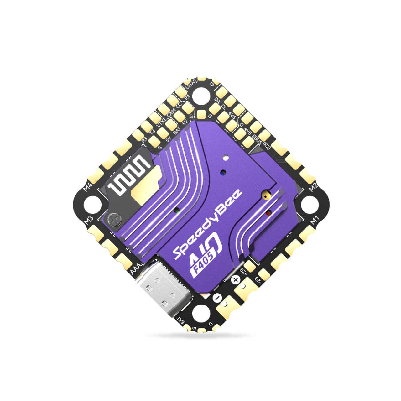 Контролер польоту SpeedyBee F405 AIO 40A Bluejay 25.5x25.5 3-6S