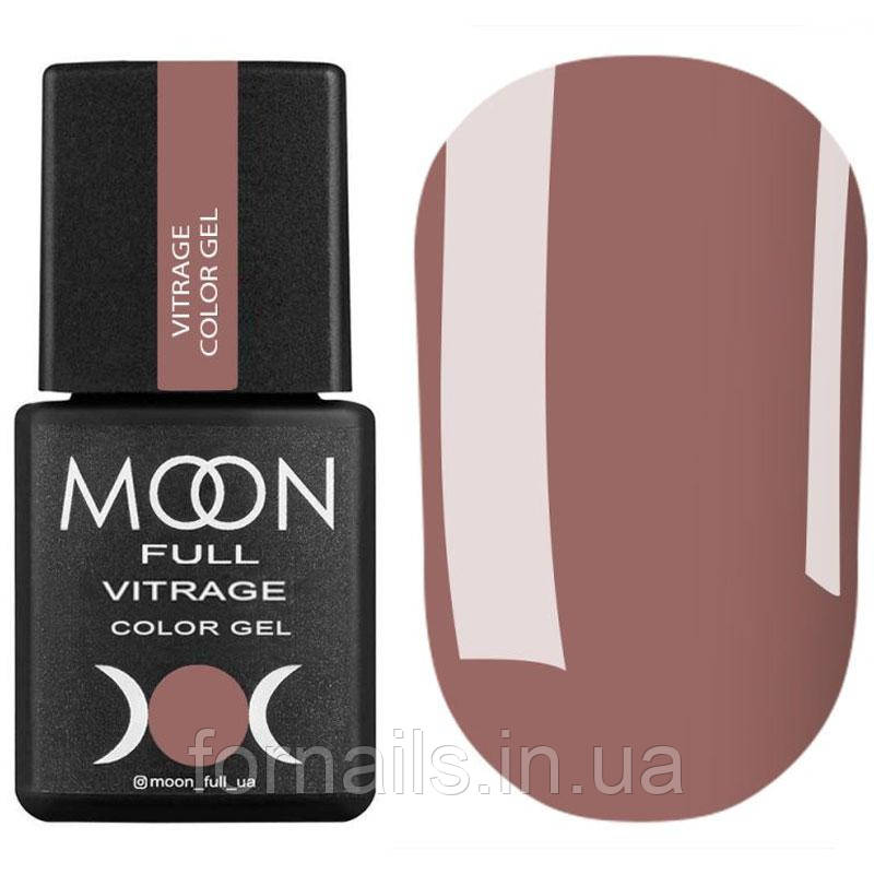 Гель-лак для нігтів MOON FULL Vitrage Collor Gel №09, 8 мл, фото 1