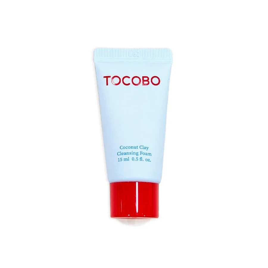 Очищаюча пінка з глиною Tocobo Coconut Clay Cleansing Foam мініатюра 15 мл