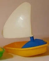 Набір Яхти 3 шт, човники 3в1 для гри на воді або в пісочниці