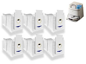 Мішок 6 шт для роботів-пилососів Ecovacs Deebot T30 Pro Omni, T30 OMNI, Yeedi M12 Ultra Plus, M12 Pro