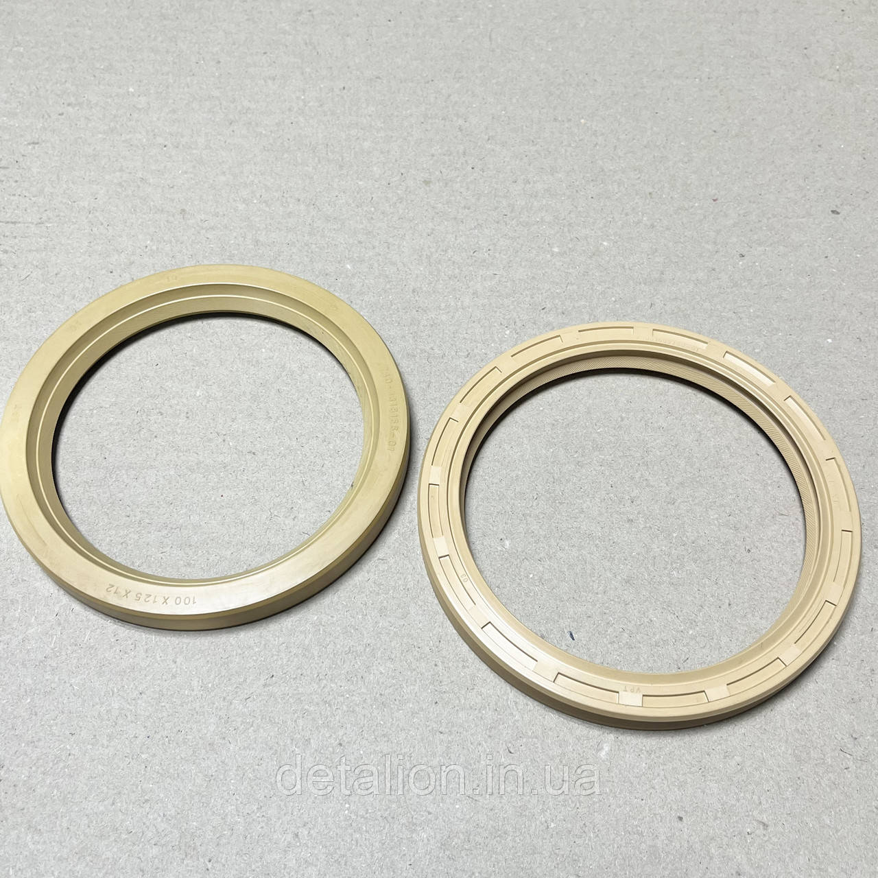 Комплект сальників колінвала КАМАЗ задній/передній (166)/(160) ПРЕМІУМ 740.1318166-01/740.1005160-01, фото 1