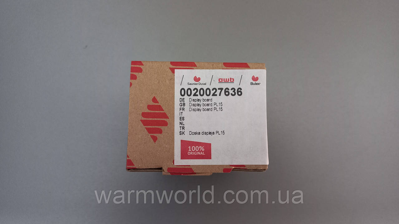 0020027636 Плата дисплея PL15 Леопард, Panther 24 BOV, 24BTV v15 Protherm