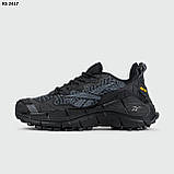 Кросівки Reebok Zig Kinetica 2.5 Edge Black Grey (чорно/сірі), фото 8