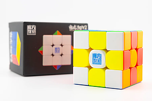 Meilong Magnetic Cube 3x3 V2 | Кубик Рубіка 3х3 МоЮ V2 магнітний без наклейок
